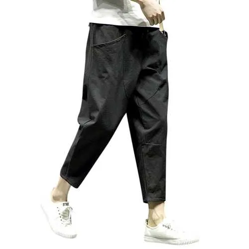 Men's Linen Blend Loose Breathable Casual Pants