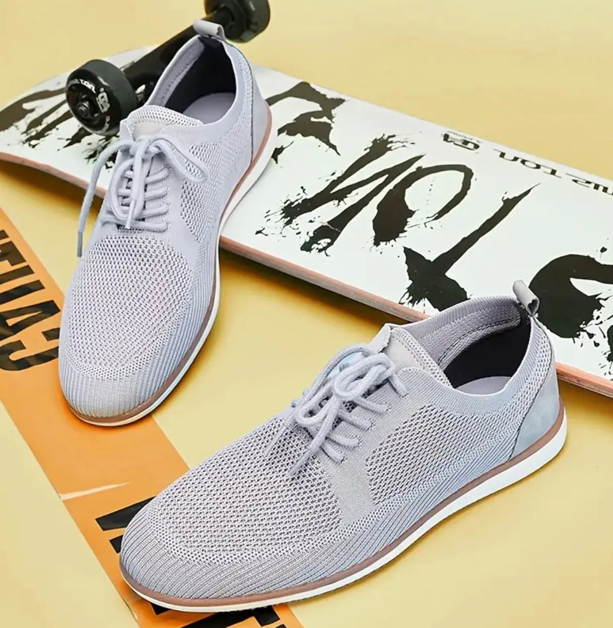 Men's Trendy Lace-up Sneakers