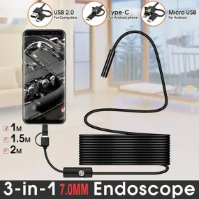 Mini Endoscope Snake Camera Inspection for Android Smartphone And PC