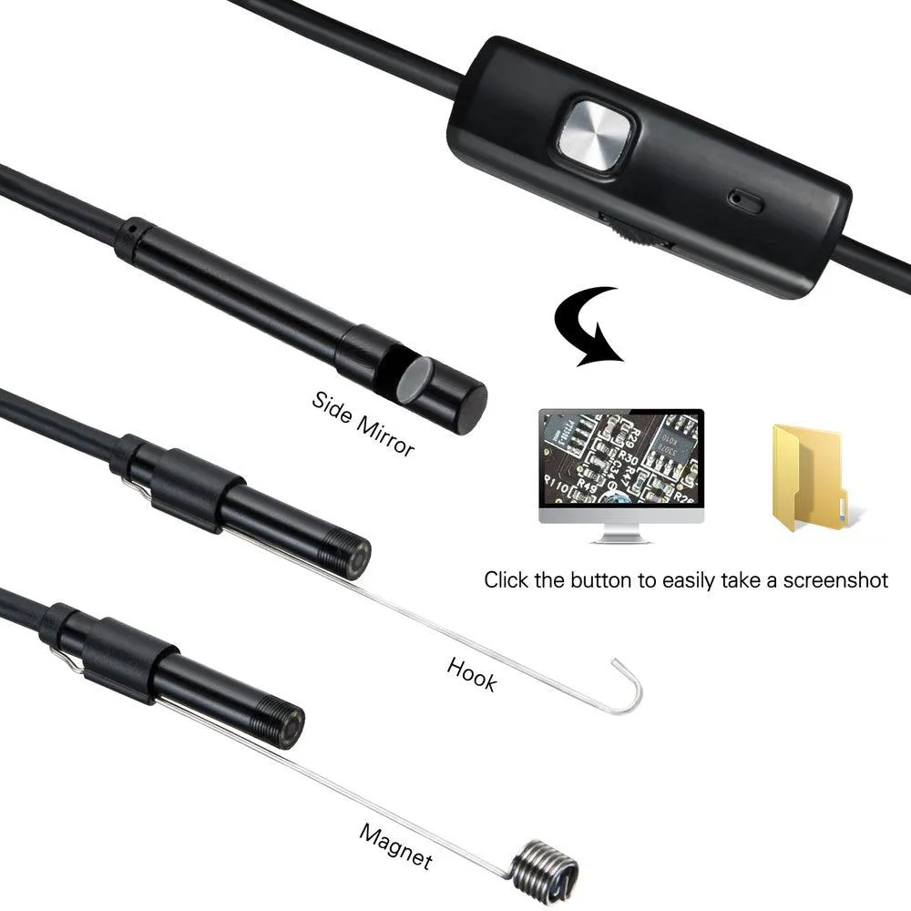 Mini Endoscope Snake Camera Inspection for Android Smartphone And PC