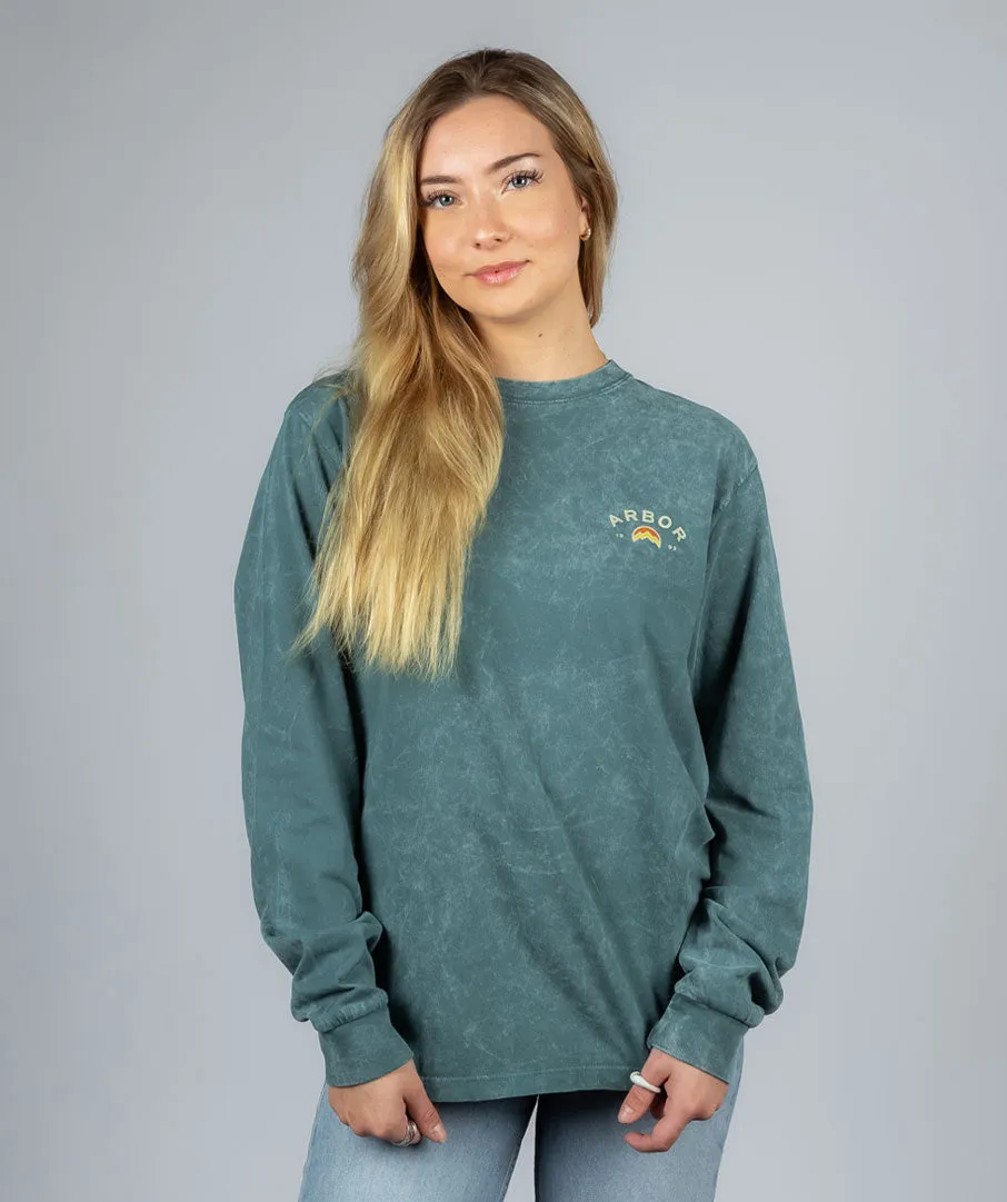 MTN Long Sleeve - Mineral Wash Green