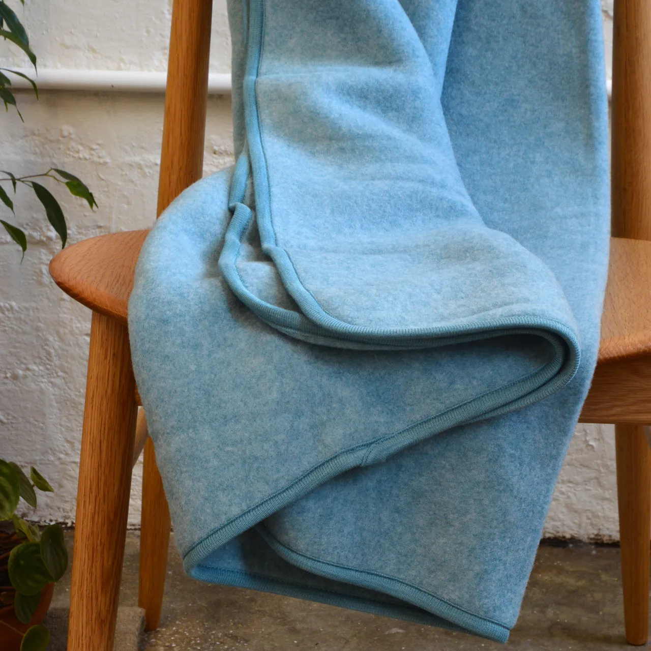 Organic Merino Wool Fleece Blanket - Medium (120x160cm) *Last One!