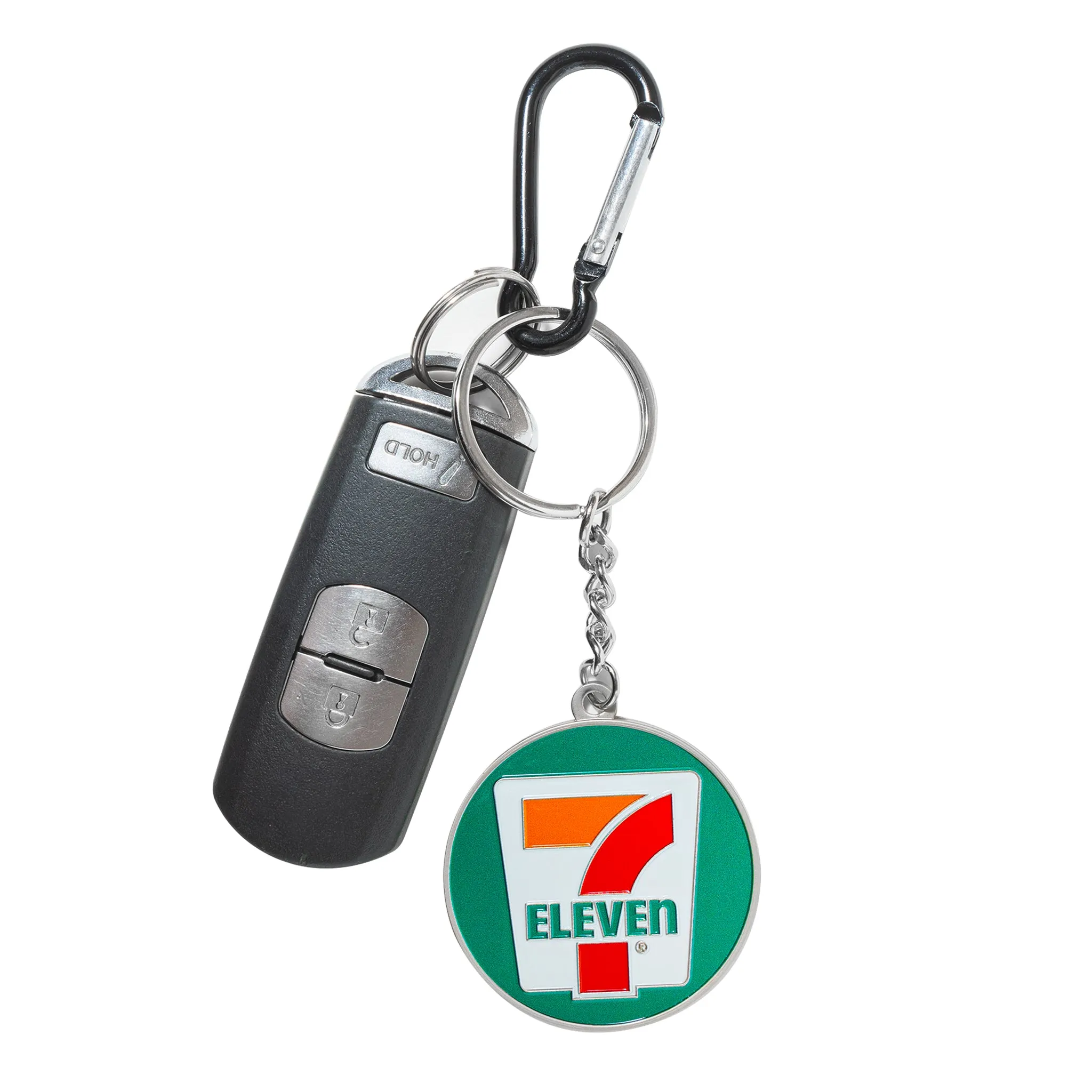 Retro 7-Eleven® Sign Metal Keychain