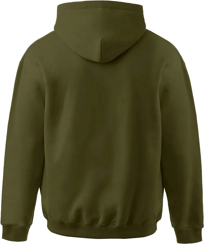 Rich Cotton Men's Tech Fleece Pullover Hoodie