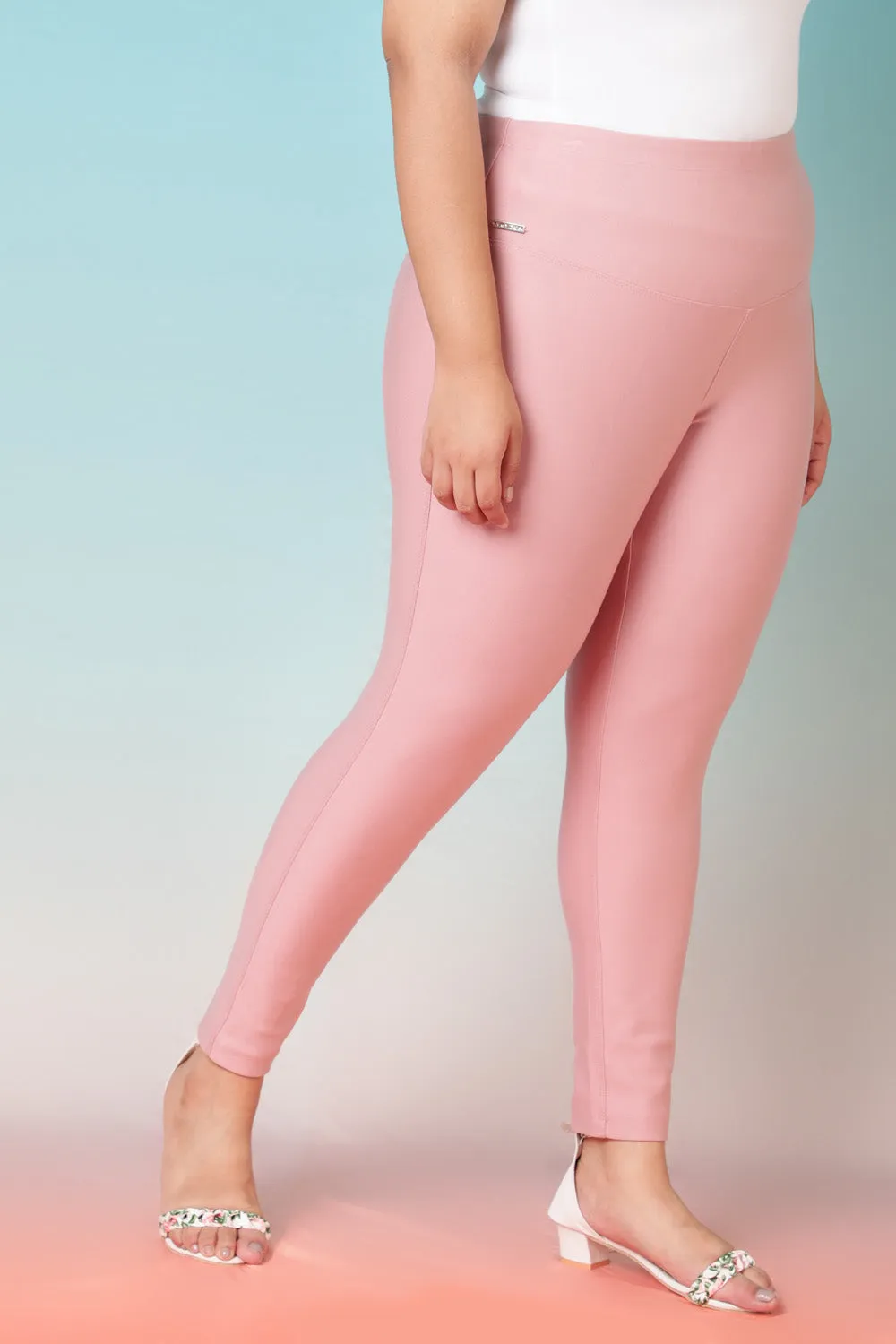 Rose Tummy Tucker Jeggings