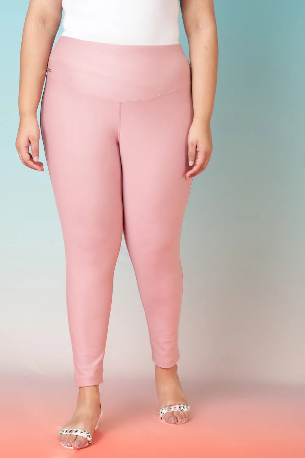 Rose Tummy Tucker Jeggings