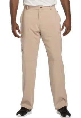 Scrub Pants - Cherokee Infinity Men's Fly Front Pant - Khaki, CK200A