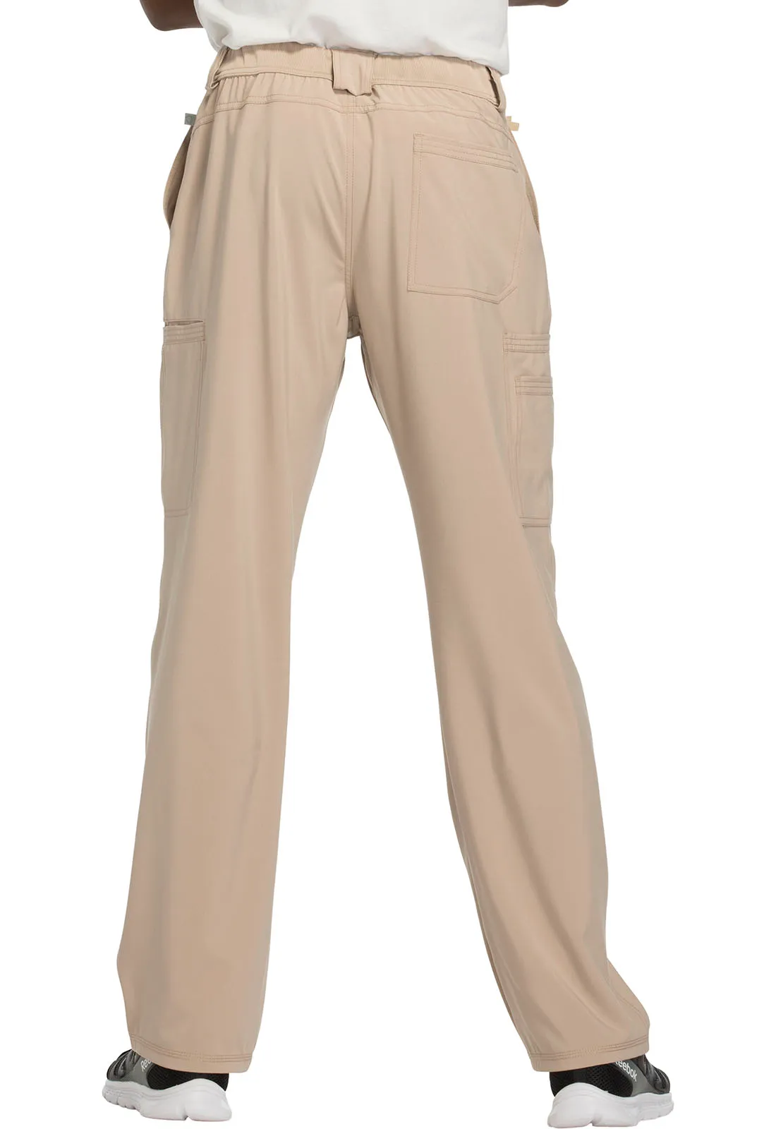 Scrub Pants - Cherokee Infinity Men's Fly Front Pant - Khaki, CK200A