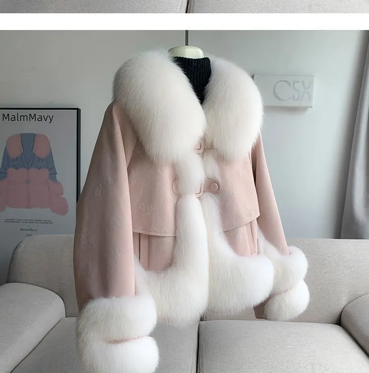 Short Winter New Thickened Warm Fashionable Jacket Women