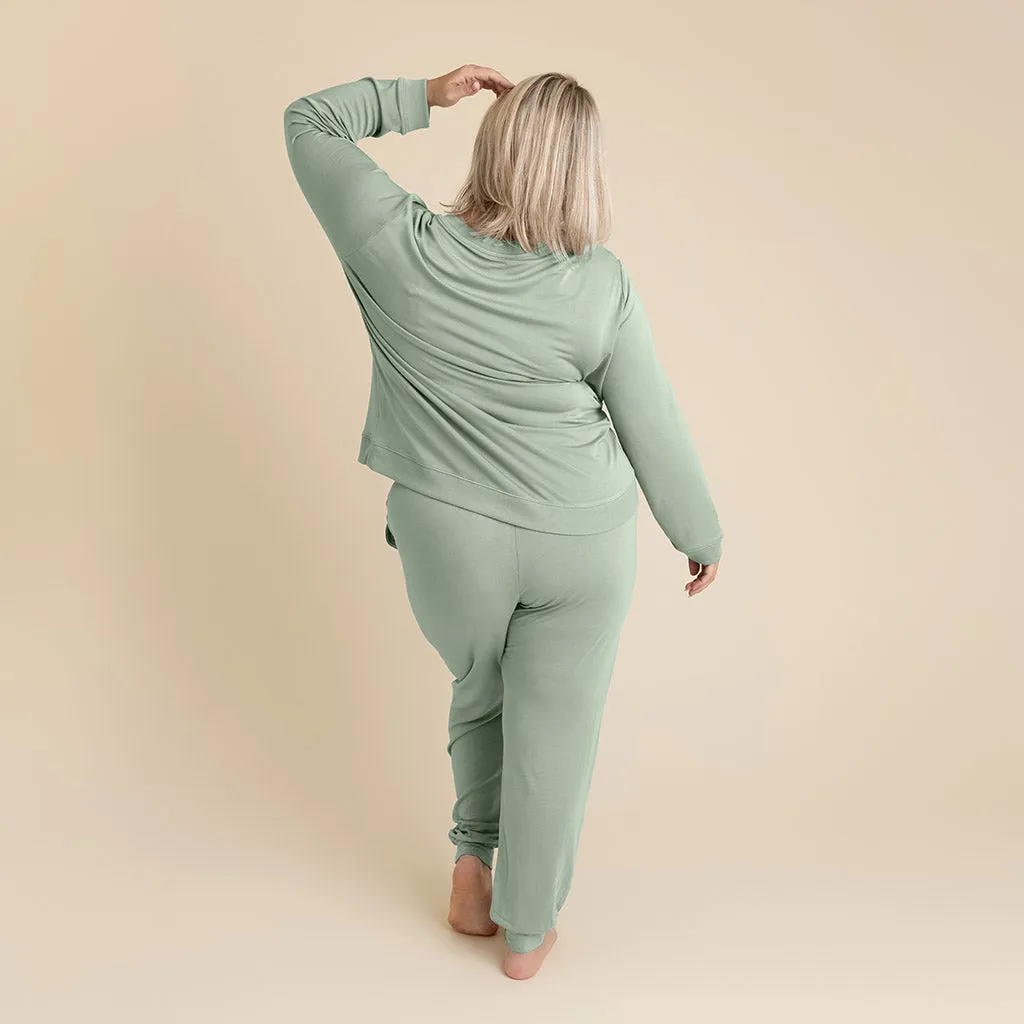 Soft Jade Women's French Terry Joggers