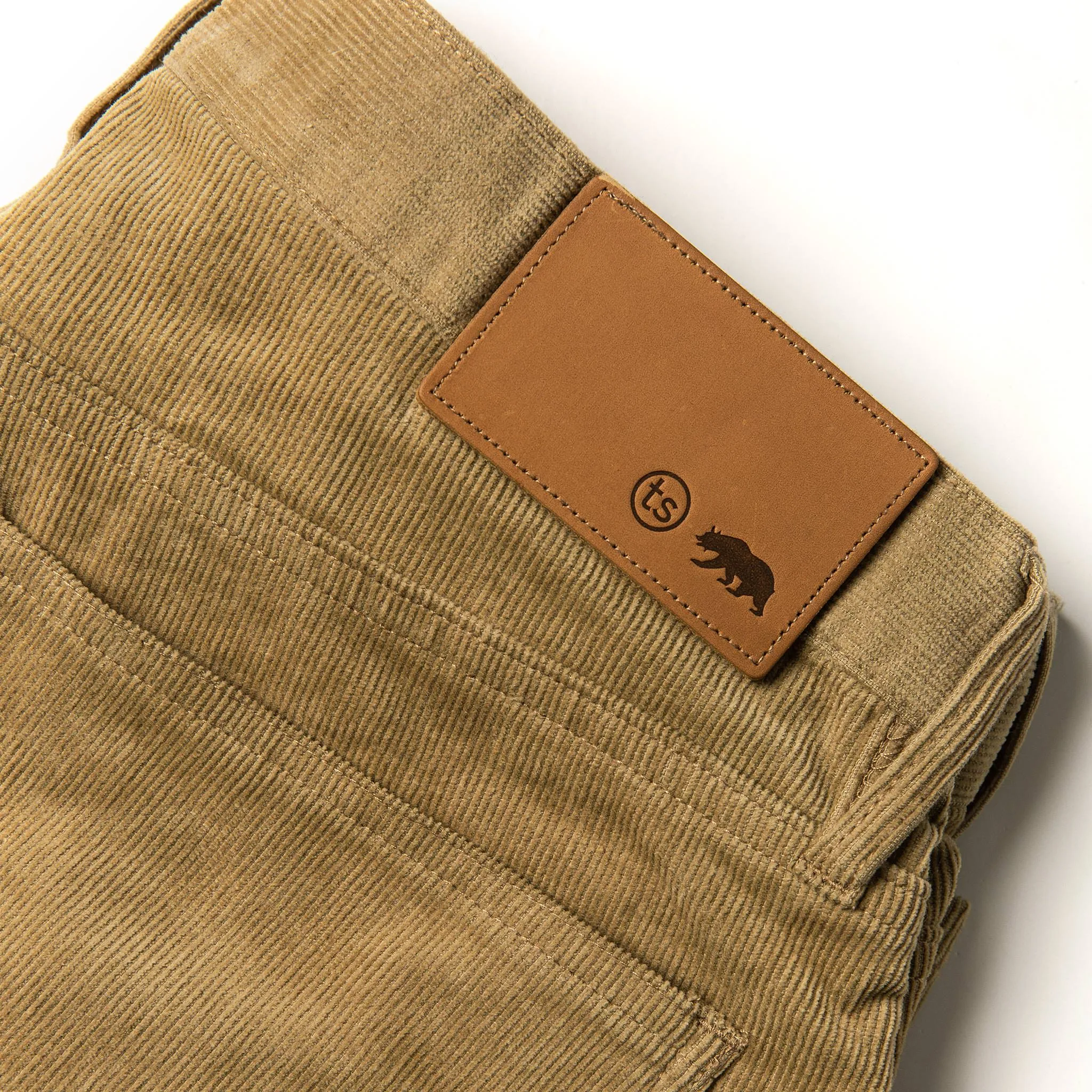 The Democratic All Day Pant in British Khaki Cord