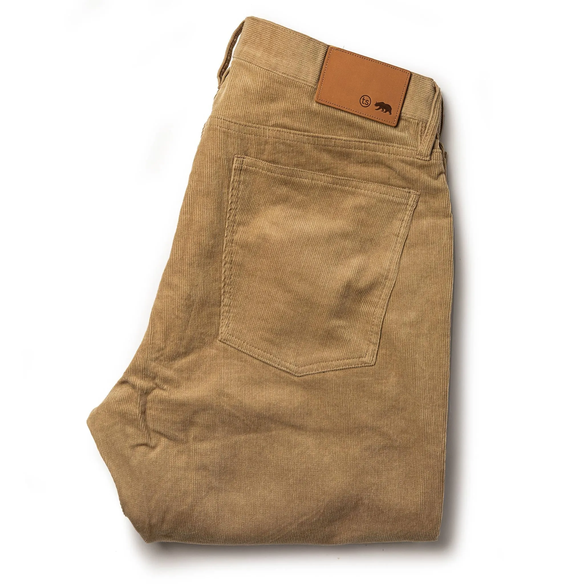 The Democratic All Day Pant in British Khaki Cord