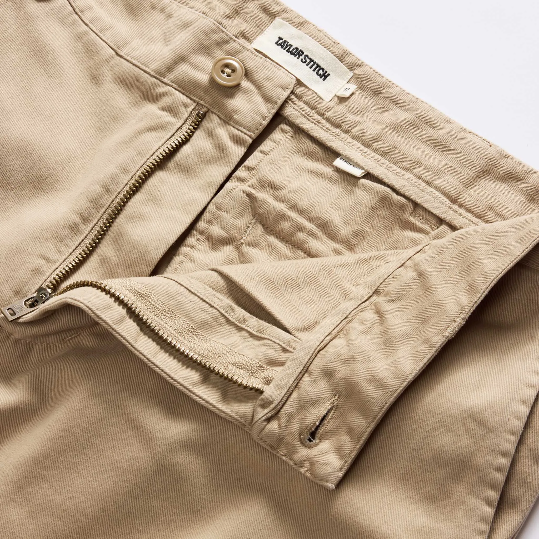 The Democratic Foundation Pant in Organic Khaki