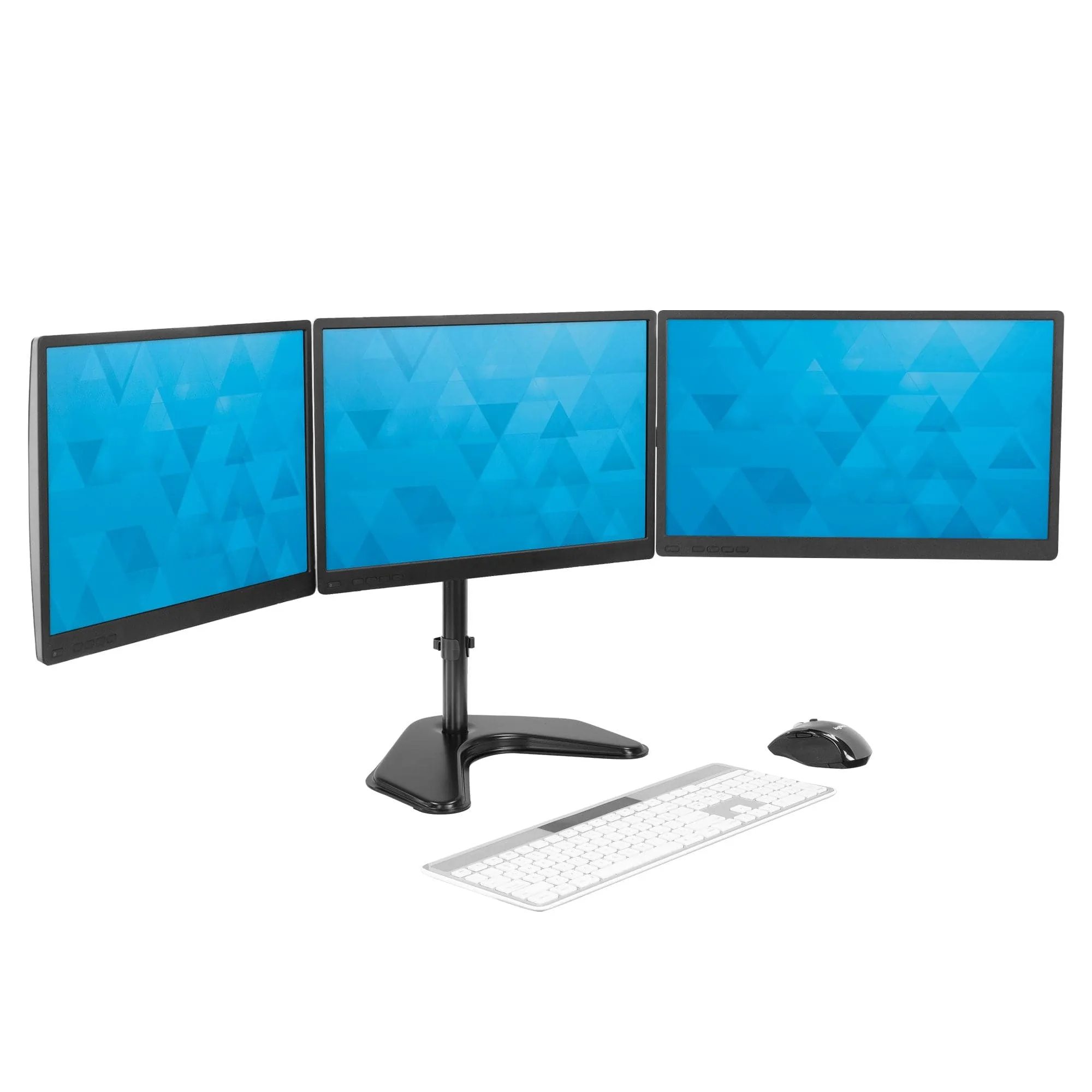 Triple Monitor Stand for 28" to 32" Screens