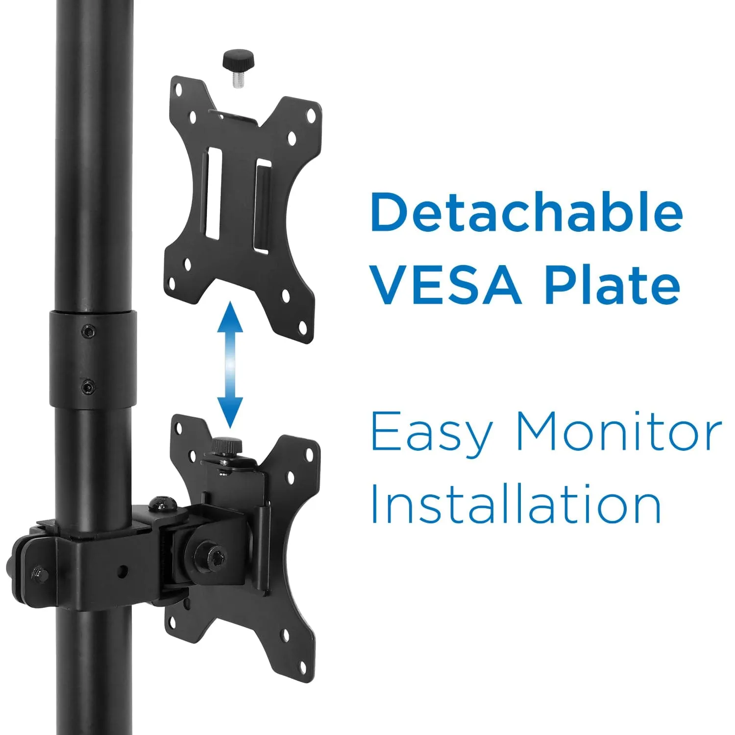 Vertical Dual Monitor Mount