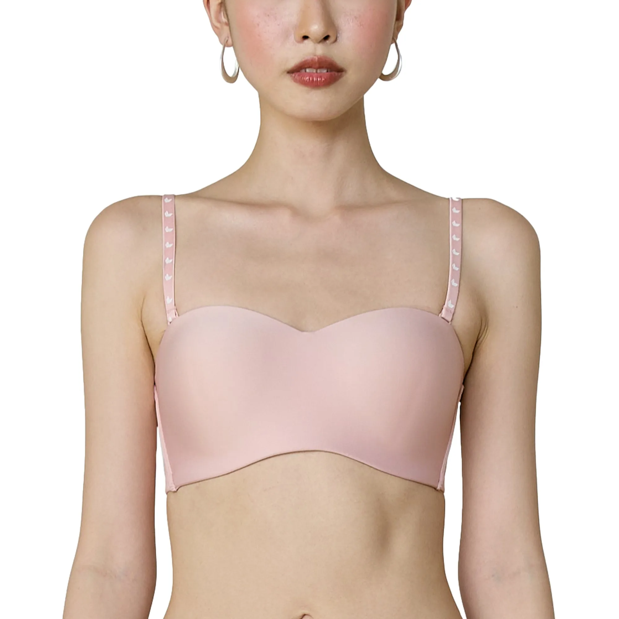 Wacoal Mood BUDDY BRA บราคู่ใจ พกได้ทุกที่ ใส่ง่าย พับง่าย พกง่าย  รุ่น MM1X88  สีชมพูอมส้ม (RO)