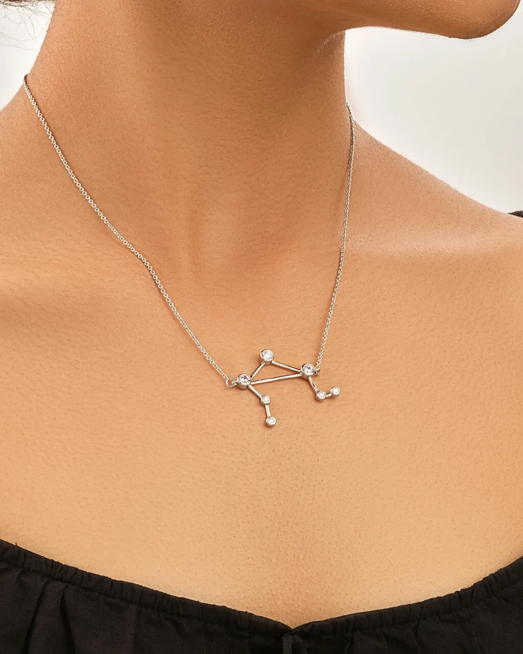 'When Stars Align' Constellation Necklace by Sterling Forever