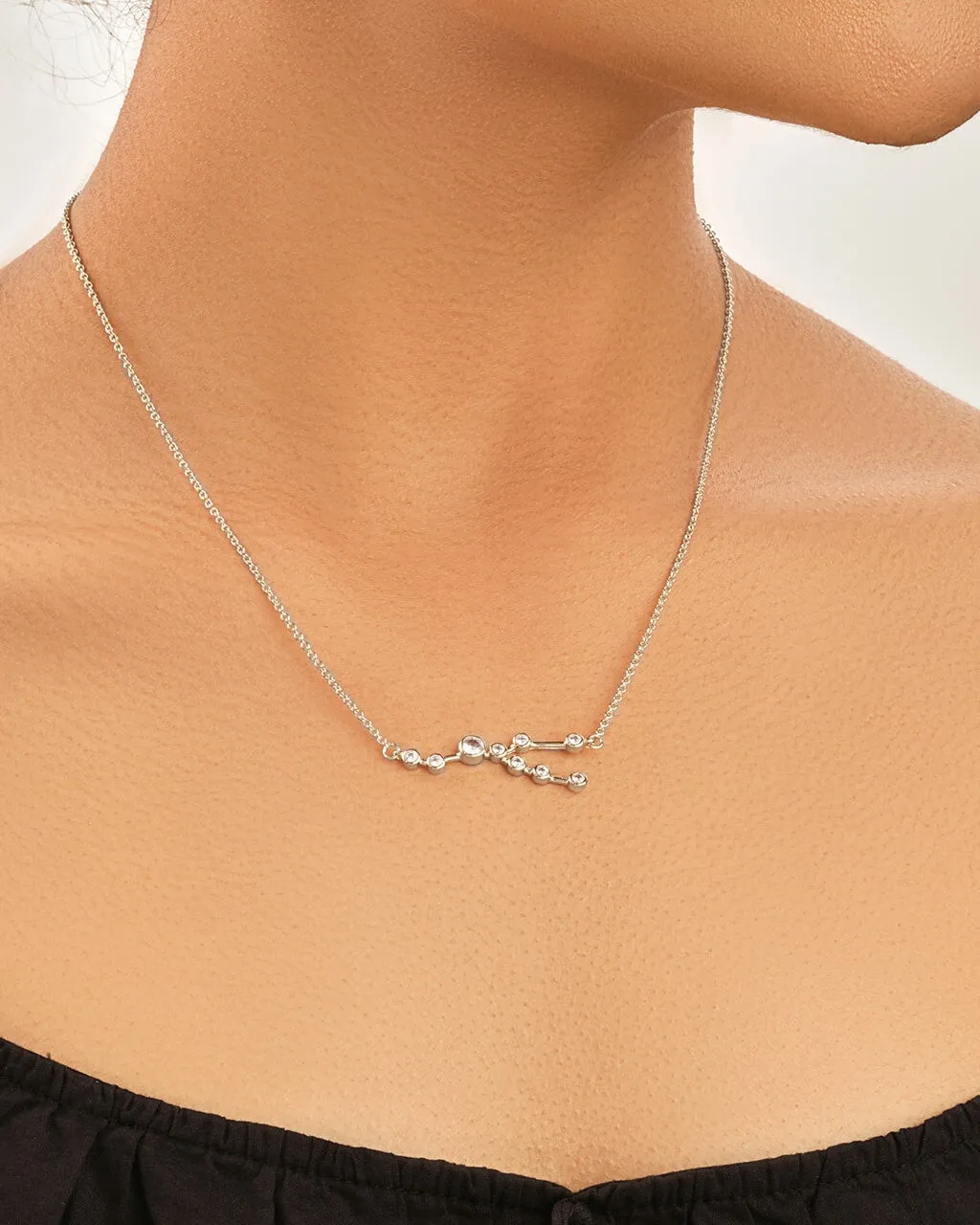 'When Stars Align' Constellation Necklace by Sterling Forever