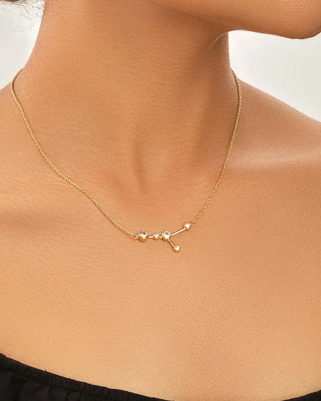 'When Stars Align' Constellation Necklace by Sterling Forever