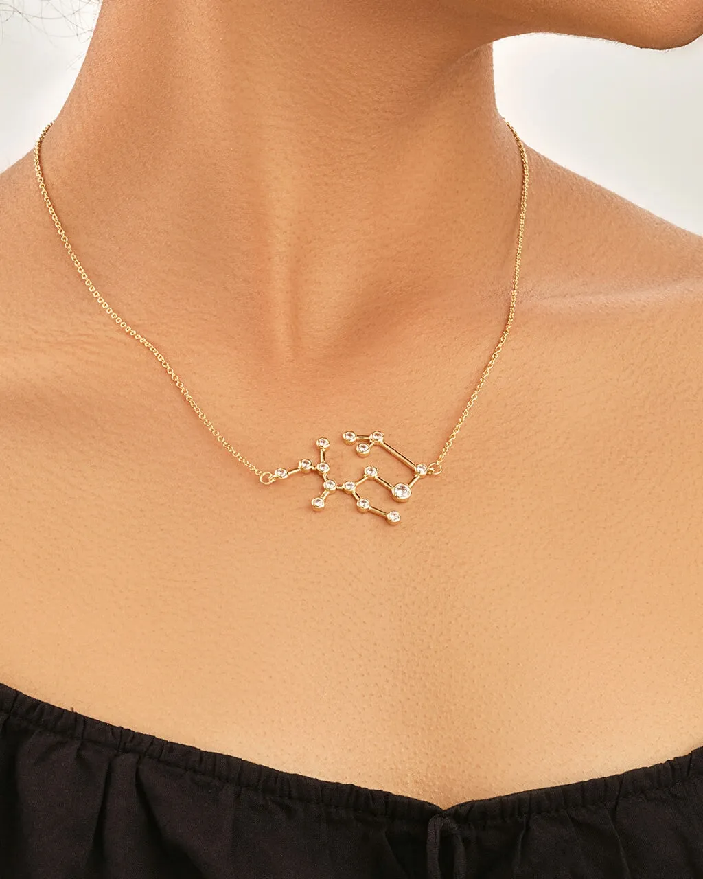 'When Stars Align' Constellation Necklace by Sterling Forever