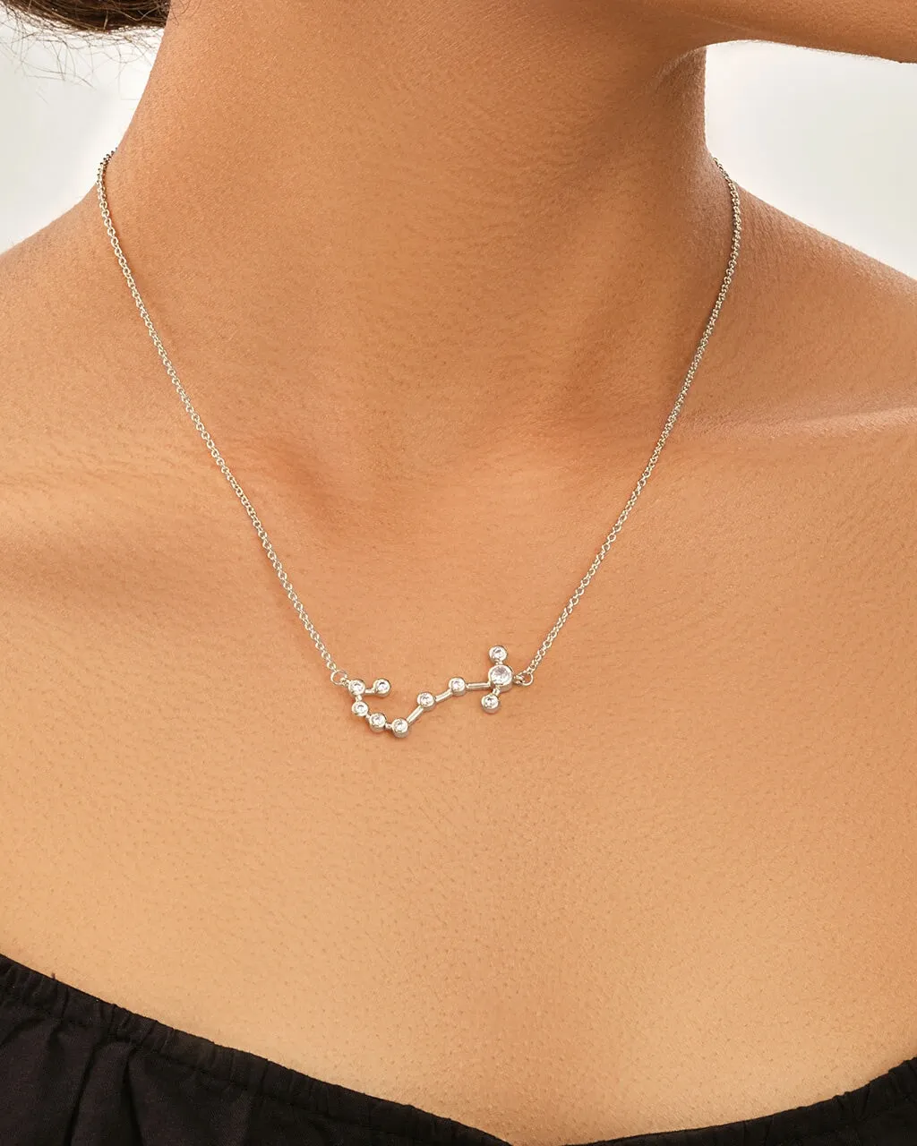 'When Stars Align' Constellation Necklace by Sterling Forever