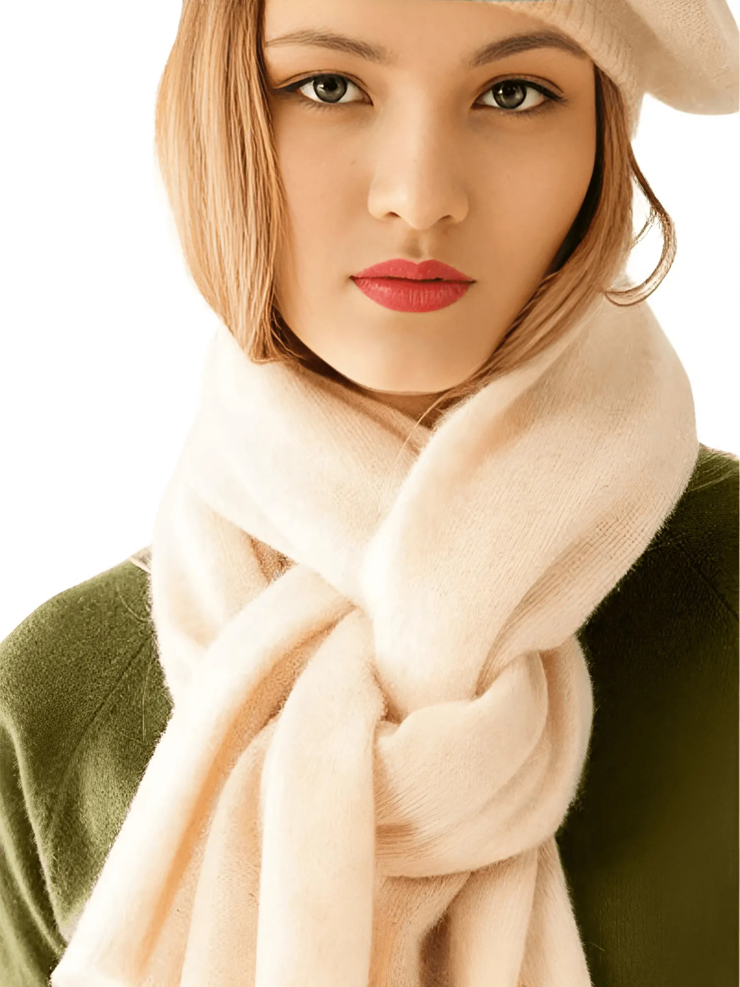 Women's Cashmere Scarf - 100% Goat Cashmere