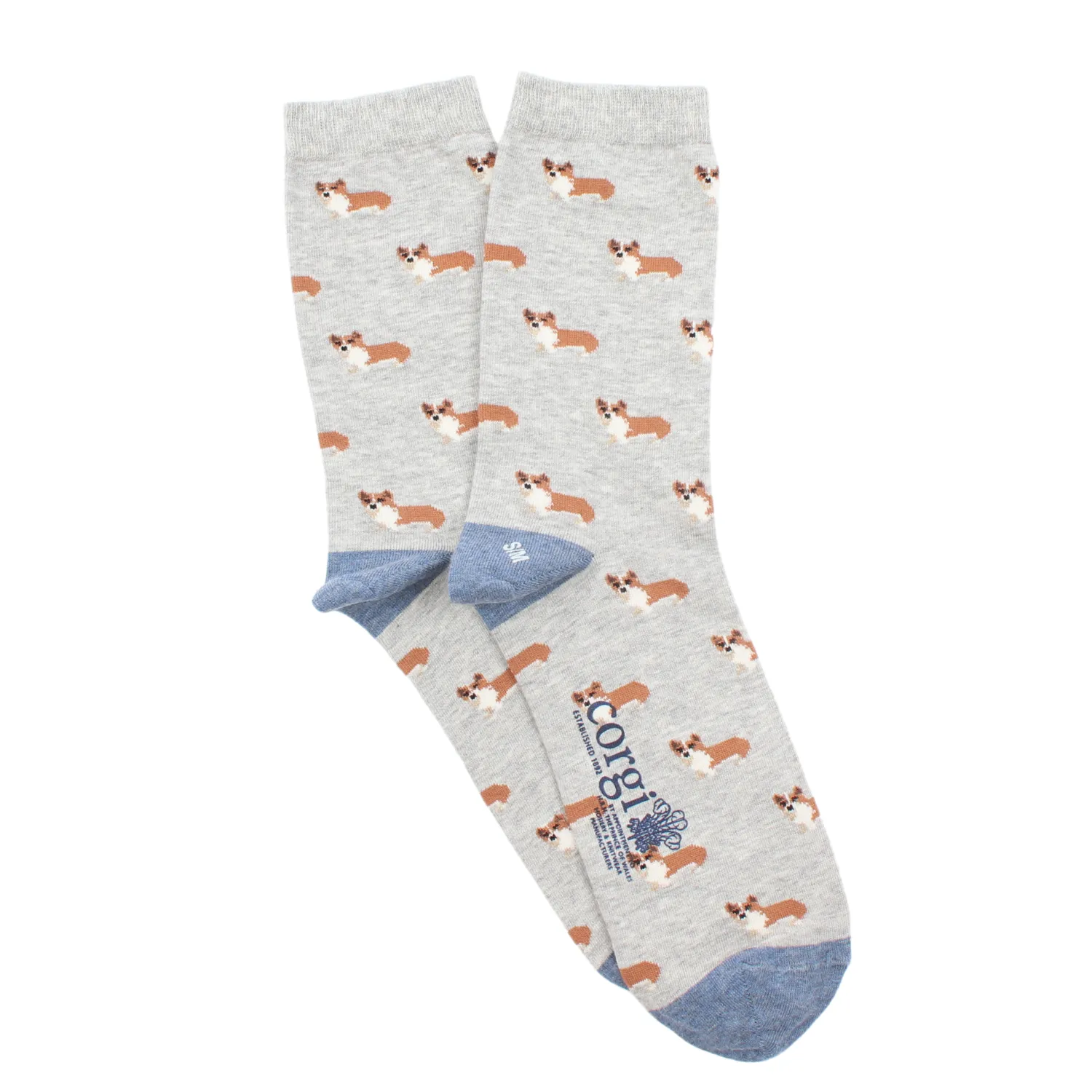 Women's Corgi Dog Cotton Socks